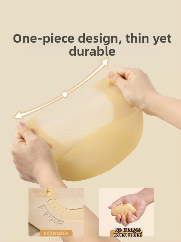 Beta Peptide silikono maitinimo prijuostė vaikams — minkšta, atspari vandeniui, atspari aliejams, maisto kokybės silikonas