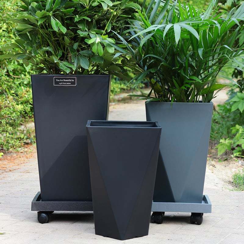 Plastični lonac za cvijeće, podni, za kućno vrtlarstvo, bez uvoza