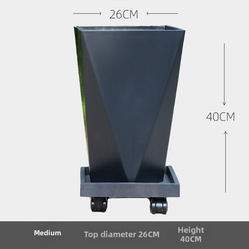 Plastični lonac za cvijeće, podni, za kućno vrtlarstvo, bez uvoza