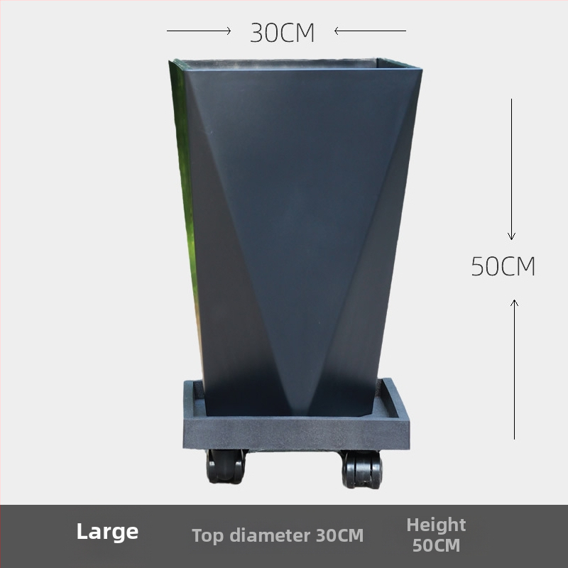 Plastični lonac za cvijeće, podni, za kućno vrtlarstvo, bez uvoza