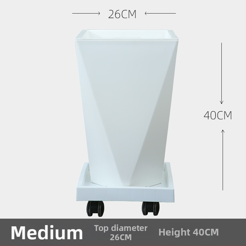 Plastični lonac za cvijeće, podni, za kućno vrtlarstvo, bez uvoza