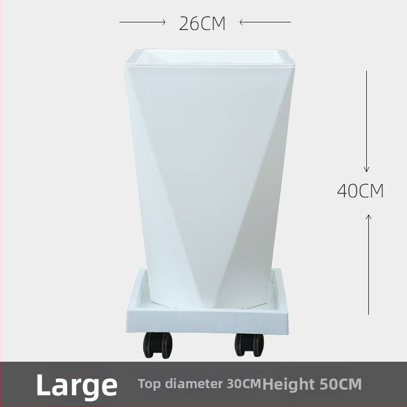 Plastični lonac za cvijeće, podni, za kućno vrtlarstvo, bez uvoza