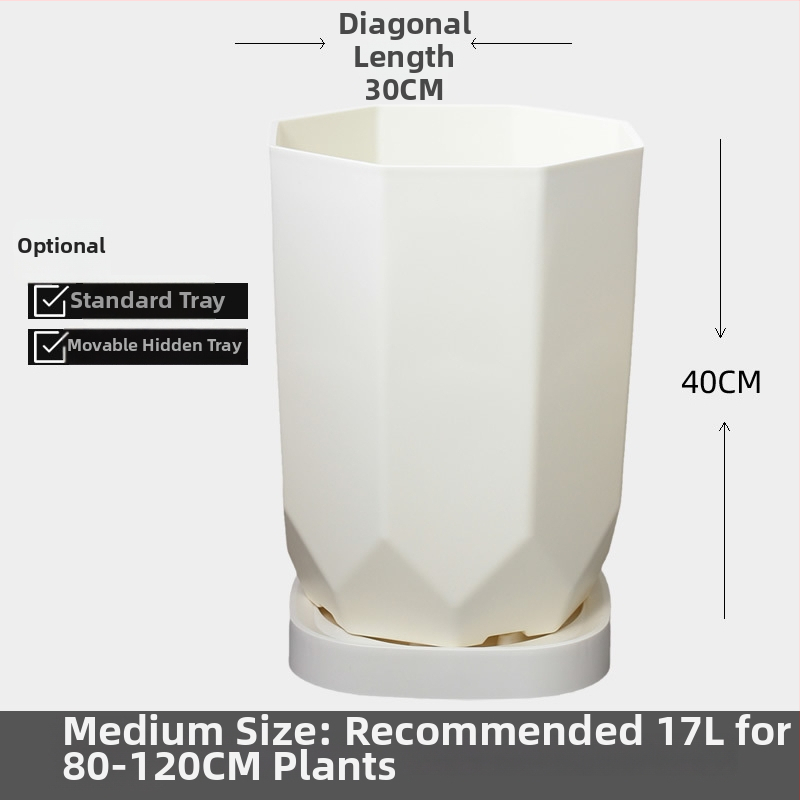 Plastični lonac za cvijeće, podni, za kućno vrtlarstvo, bez uvoza