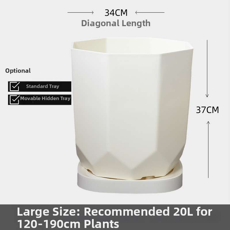 Plastični lonac za cvijeće, podni, za kućno vrtlarstvo, bez uvoza