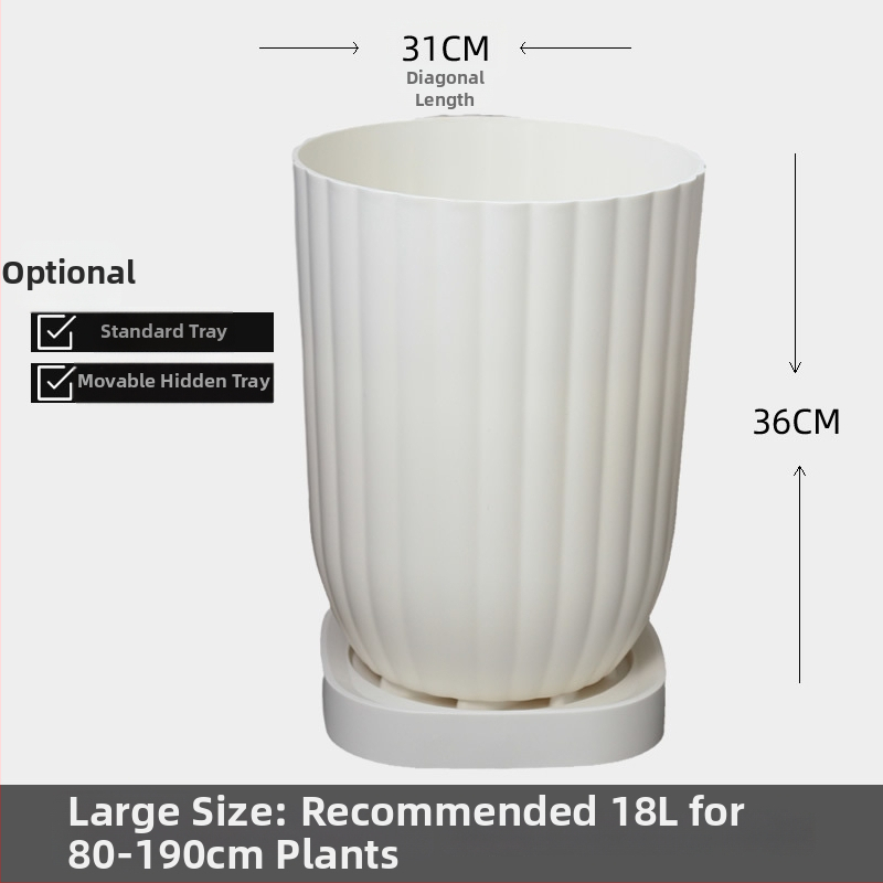 Plastični lonac za cvijeće, podni, za kućno vrtlarstvo, bez uvoza