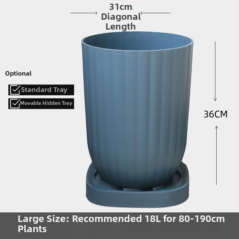 Plastični lonac za cvijeće, podni, za kućno vrtlarstvo, bez uvoza