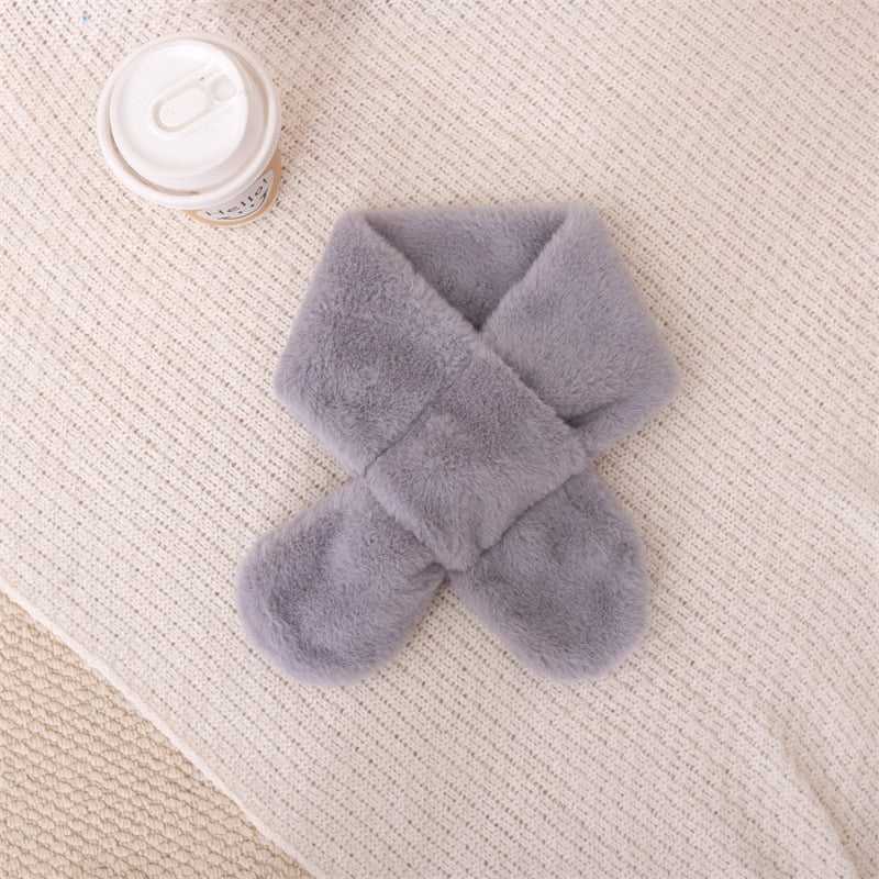 Téli plüss kendő gyerekeknek, meleg poliészter, warp kötés, utazáshoz