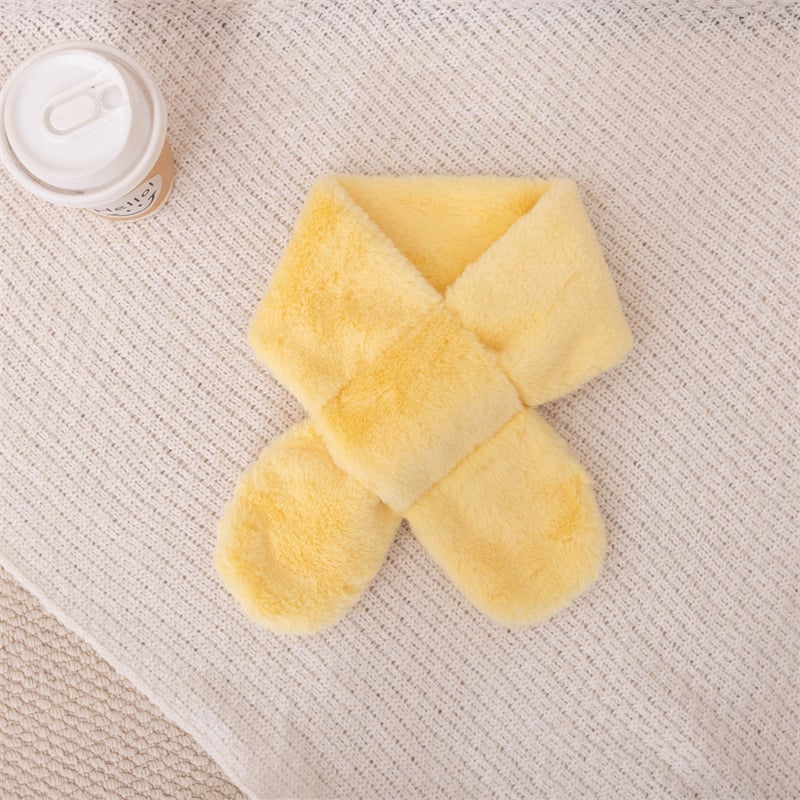 Téli plüss kendő gyerekeknek, meleg poliészter, warp kötés, utazáshoz