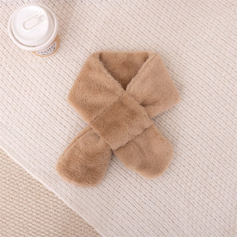 Téli plüss kendő gyerekeknek, meleg poliészter, warp kötés, utazáshoz