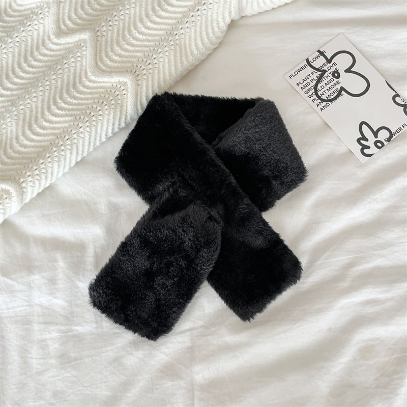 Téli plüss kendő gyerekeknek, meleg poliészter, warp kötés, utazáshoz