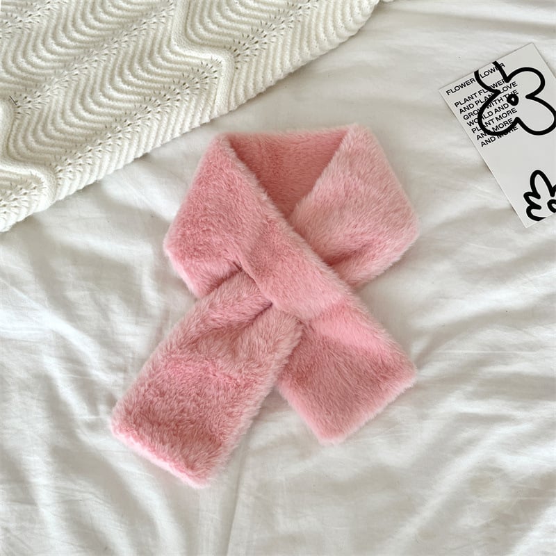 Téli plüss kendő gyerekeknek, meleg poliészter, warp kötés, utazáshoz