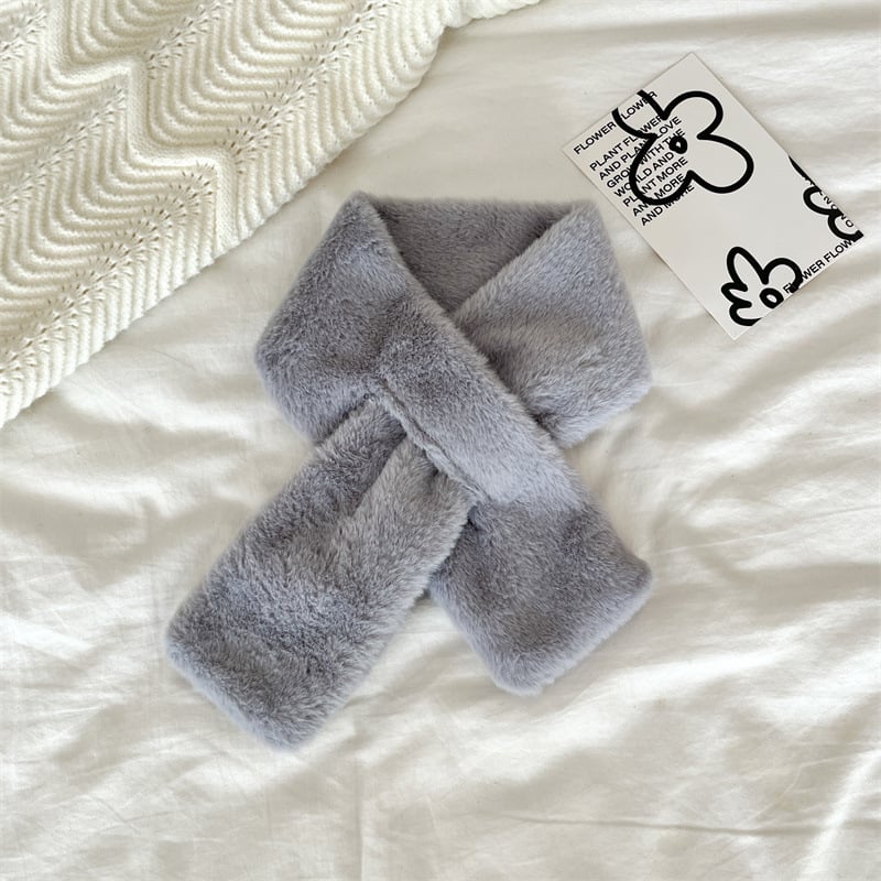 Téli plüss kendő gyerekeknek, meleg poliészter, warp kötés, utazáshoz