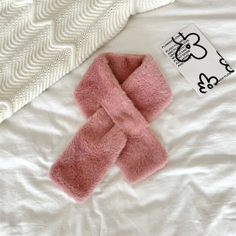 Téli plüss kendő gyerekeknek, meleg poliészter, warp kötés, utazáshoz