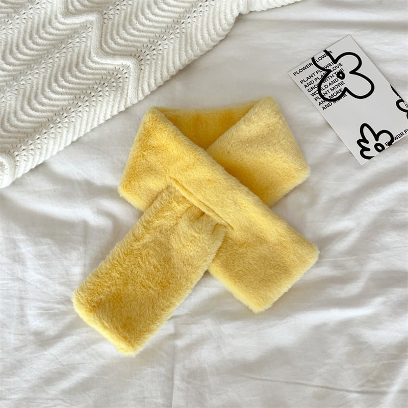 Téli plüss kendő gyerekeknek, meleg poliészter, warp kötés, utazáshoz