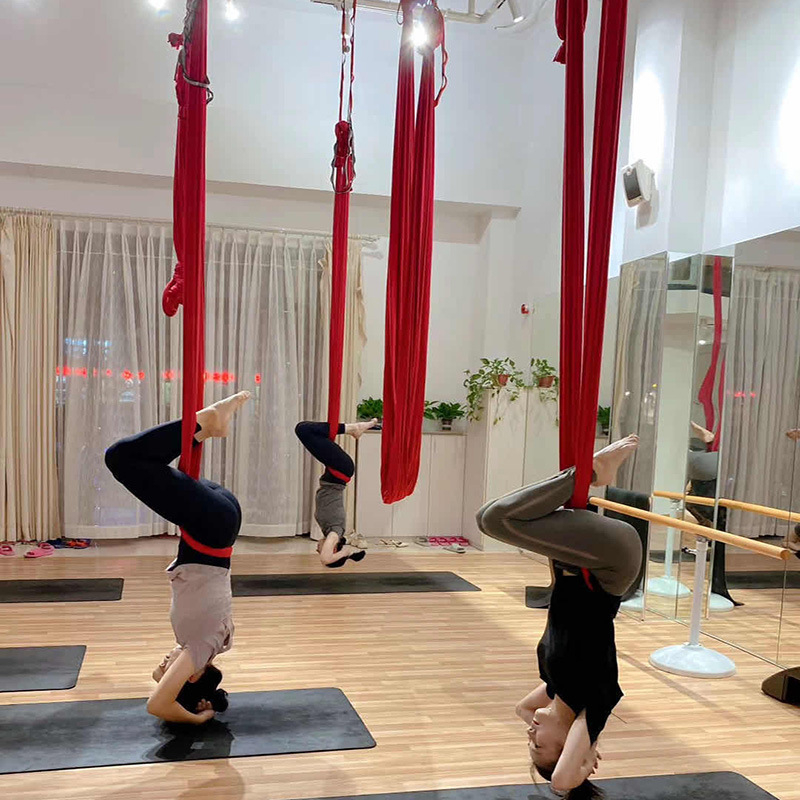 Yuyue oro jogos hamakas – jogos pagalbos įranga, kvadratinis raštas, tempimo diržai/joga virvė