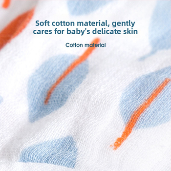 Šešių sluoksnių medvilninė gaze kūdikiams ir vaikams, daugiau nei 95% medvilnės, animacinis raštas, aukštas sugeriamumas, tinkamas kūdikiams ir vaikams iki 6 metų