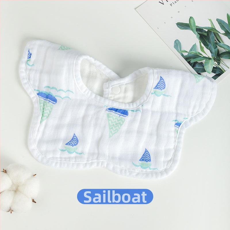 Šešių sluoksnių medvilninė gaze kūdikiams ir vaikams, daugiau nei 95% medvilnės, animacinis raštas, aukštas sugeriamumas, tinkamas kūdikiams ir vaikams iki 6 metų