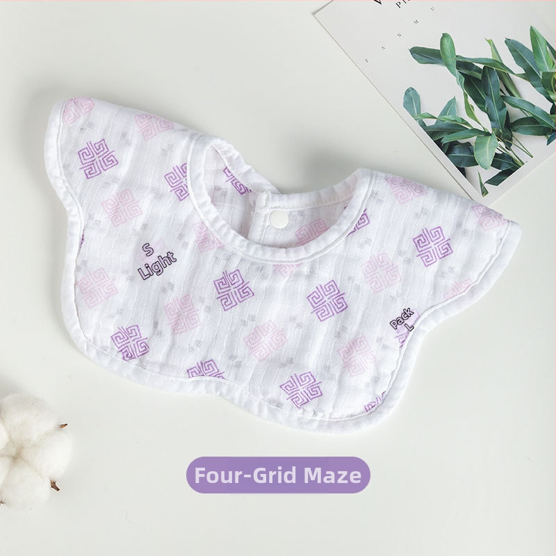 Šešių sluoksnių medvilninė gaze kūdikiams ir vaikams, daugiau nei 95% medvilnės, animacinis raštas, aukštas sugeriamumas, tinkamas kūdikiams ir vaikams iki 6 metų