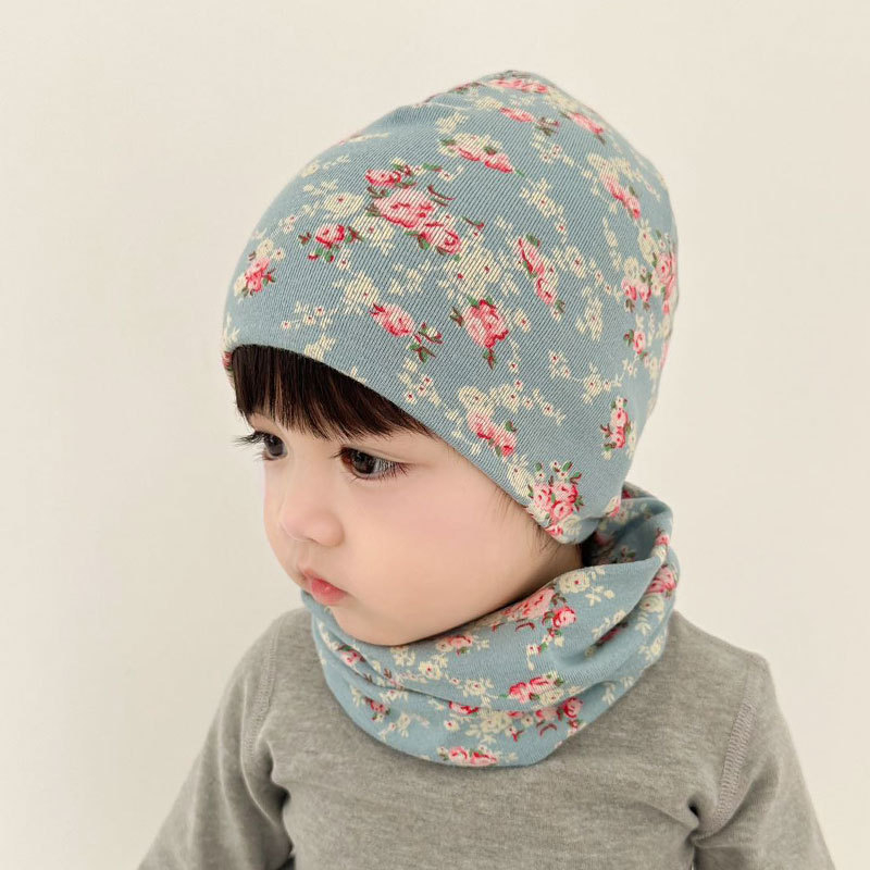 Žieminė megztinė kepurė su kaklo apsauga, šiluma ir vėjo atsparumas — And Le Bedi, medvilnė