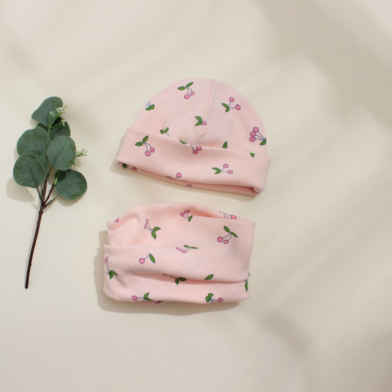 Žieminė megztinė kepurė su kaklo apsauga, šiluma ir vėjo atsparumas — And Le Bedi, medvilnė