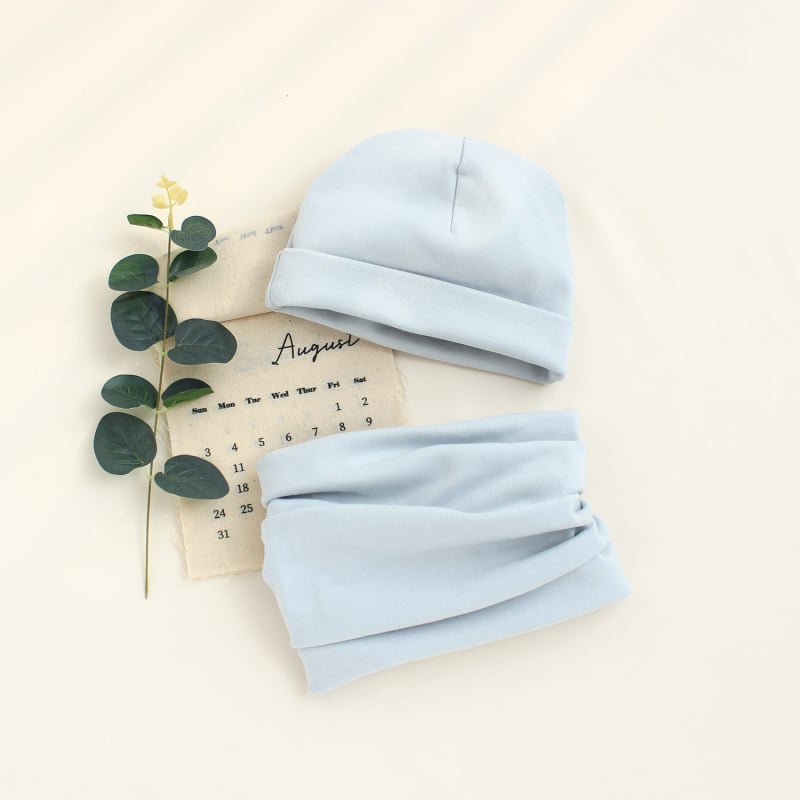 Žieminė megztinė kepurė su kaklo apsauga, šiluma ir vėjo atsparumas — And Le Bedi, medvilnė