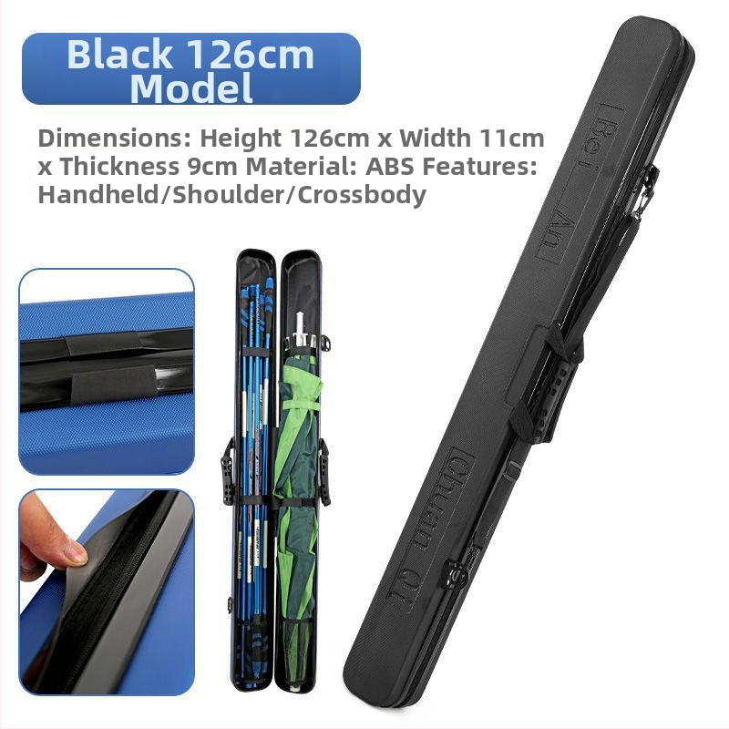 Cieta futlāja makšķerēšanas piederumiem - ultra vieglā, ūdensnecaurlaidīgs un daudzfunkcionāls; Zīmols Unique, Materiāls: Plastmasa