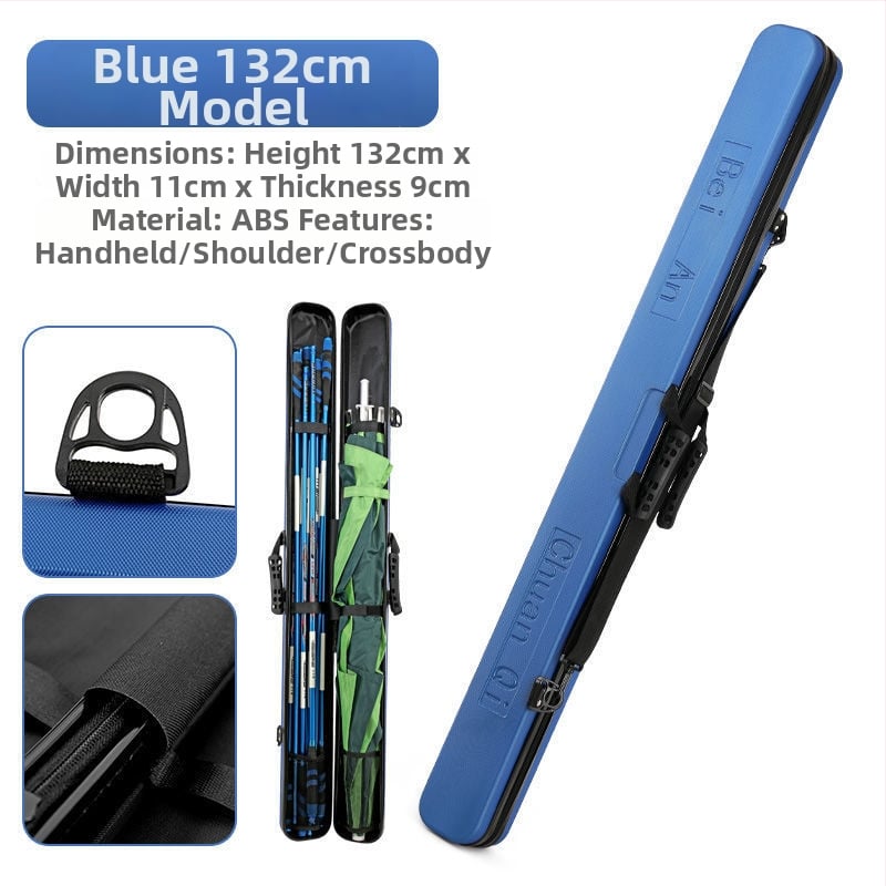 Cieta futlāja makšķerēšanas piederumiem - ultra vieglā, ūdensnecaurlaidīgs un daudzfunkcionāls; Zīmols Unique, Materiāls: Plastmasa