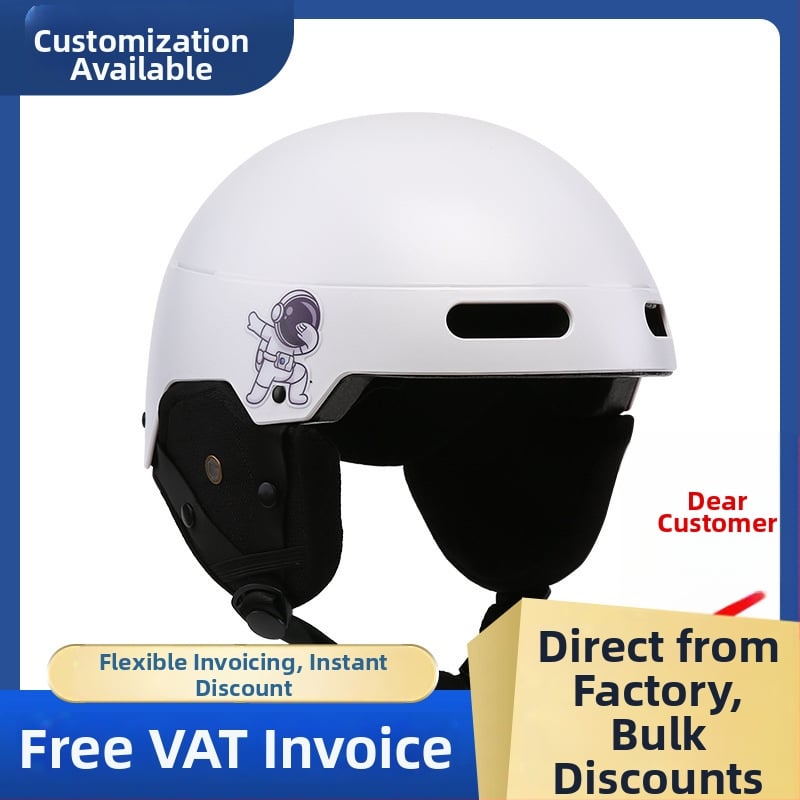 Slidėjimo šalmas su integruota galvos apsauga, ABS korpusas ir EPS įdėklas, tinkama vaikams ir suaugusiems