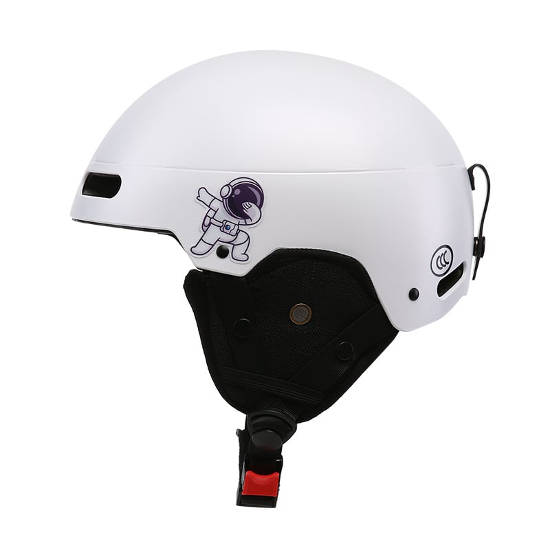 Slidėjimo šalmas su integruota galvos apsauga, ABS korpusas ir EPS įdėklas, tinkama vaikams ir suaugusiems