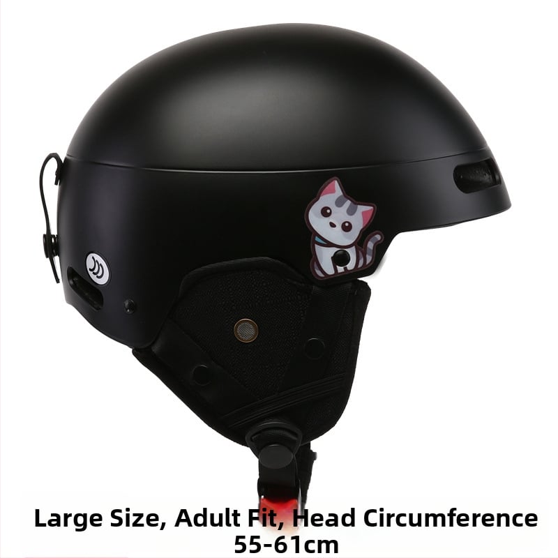 Slidėjimo šalmas su integruota galvos apsauga, ABS korpusas ir EPS įdėklas, tinkama vaikams ir suaugusiems