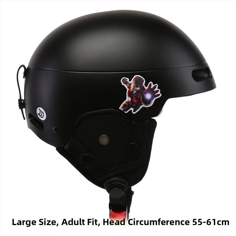 Slidėjimo šalmas su integruota galvos apsauga, ABS korpusas ir EPS įdėklas, tinkama vaikams ir suaugusiems