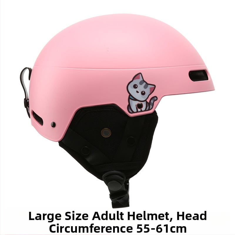 Slidėjimo šalmas su integruota galvos apsauga, ABS korpusas ir EPS įdėklas, tinkama vaikams ir suaugusiems