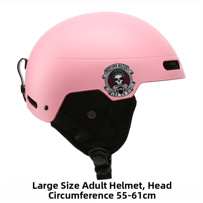 Slidėjimo šalmas su integruota galvos apsauga, ABS korpusas ir EPS įdėklas, tinkama vaikams ir suaugusiems