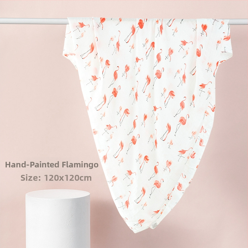 Kūdikio susiuvimo skraistė iš bambuko pluošto ir medvilnės, vasariška lengva, 70% bambuko, 30% medvilnės, karikatūrinis raštas, tinkama kūdikiams ir 1–3 metų vaikams