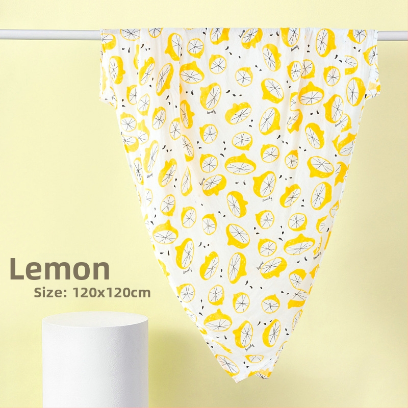 Kūdikio susiuvimo skraistė iš bambuko pluošto ir medvilnės, vasariška lengva, 70% bambuko, 30% medvilnės, karikatūrinis raštas, tinkama kūdikiams ir 1–3 metų vaikams