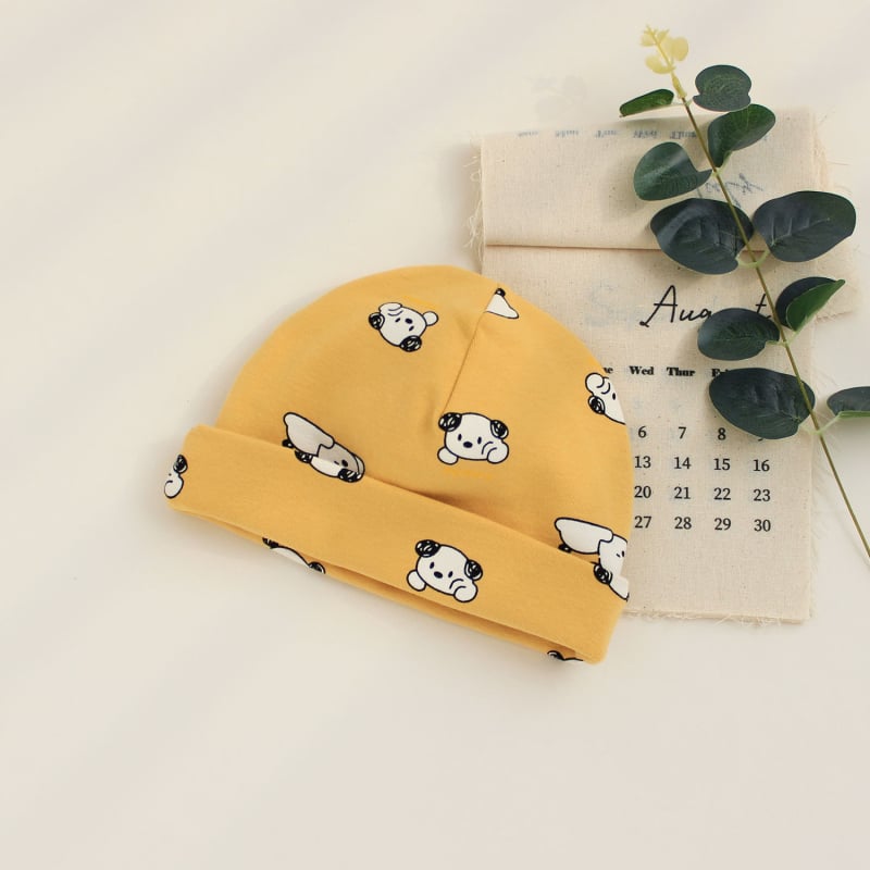 Pūlverio skrybėlė kūdikiams ir vaikams, spaudai medvilnės su Lycra, ausų apsauga, kaklo šiluma, vėjo atsparumas, žiema