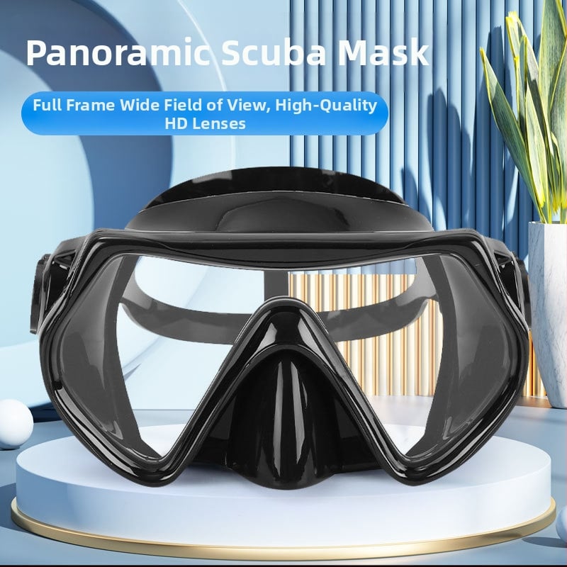 OCORT brīvo niršanas brilles | PC materiāls | liels rāmis | ultra plašs redzes laukums | piemērotas pieaugušajiem