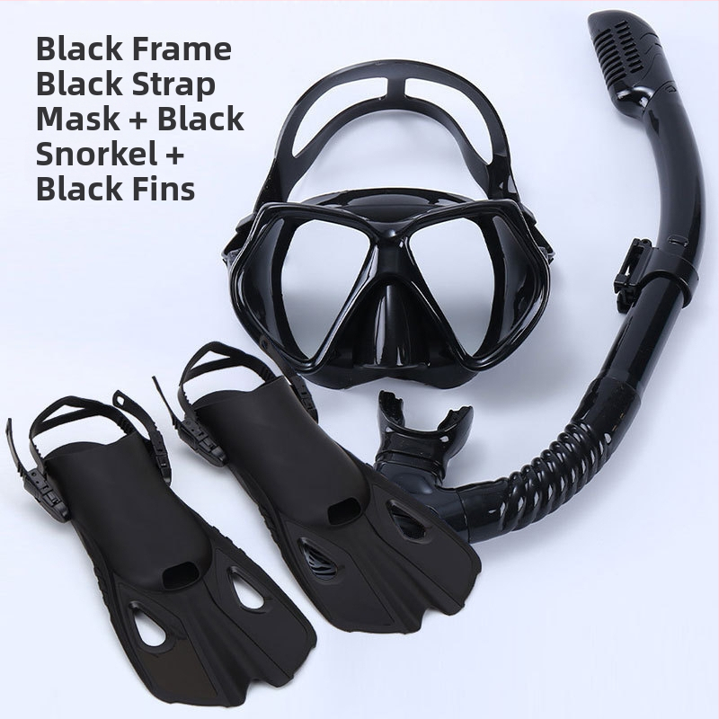 OCORT brīvo niršanas brilles | PC materiāls | liels rāmis | ultra plašs redzes laukums | piemērotas pieaugušajiem