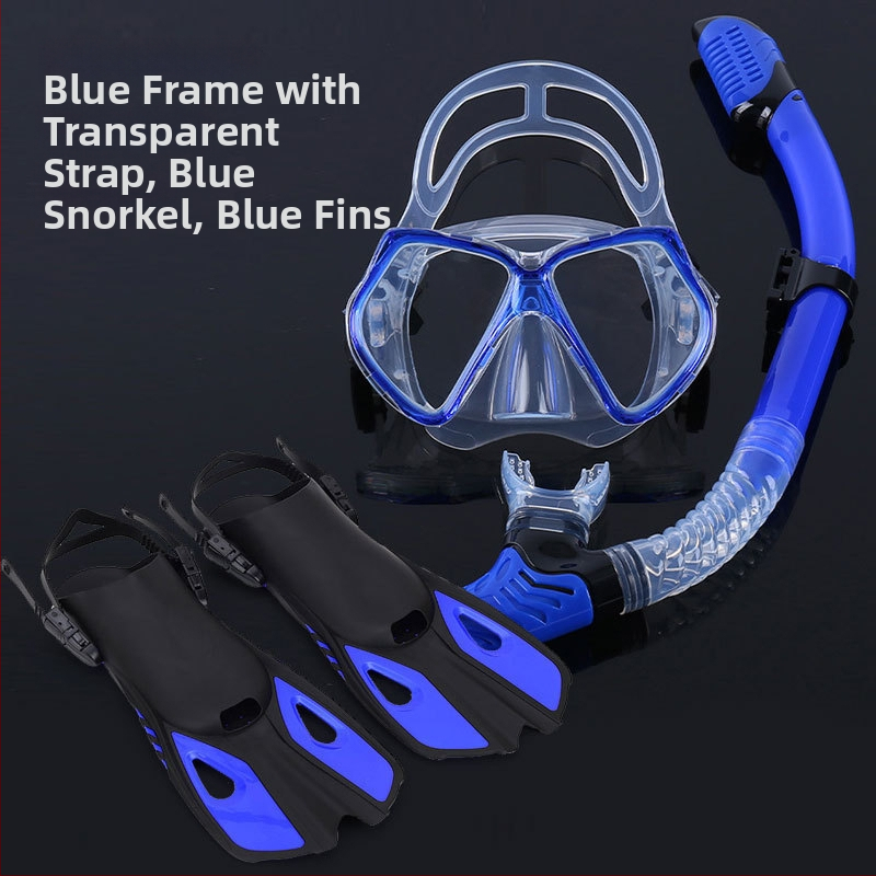 OCORT brīvo niršanas brilles | PC materiāls | liels rāmis | ultra plašs redzes laukums | piemērotas pieaugušajiem