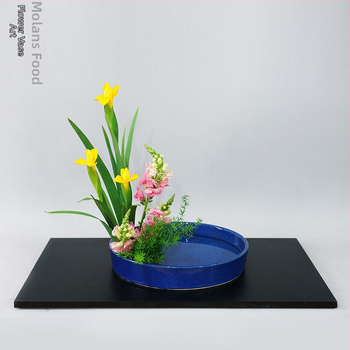 Keramička posuda za cvijeće, keramika visoke temperature, japanski stil vodene ploče, za stolnu upotrebu, kućni namještaj