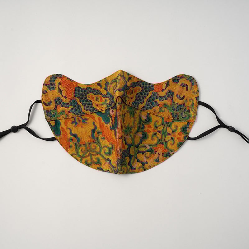 Šilkas iš šilkmedžio pluošto saulės apsaugos veido kaukė, kvėpuojanti, viso veido gaubtas, reguliuojama, dvigubo sluoksnio, akių apsauga