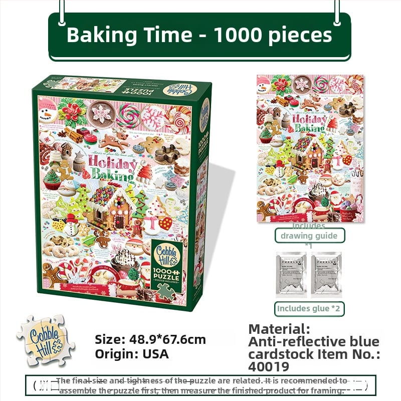 3D puzle — papīra sastāvs, izcelsme ASV, 14+ vecumam, burti ilustrācijas, dēļi