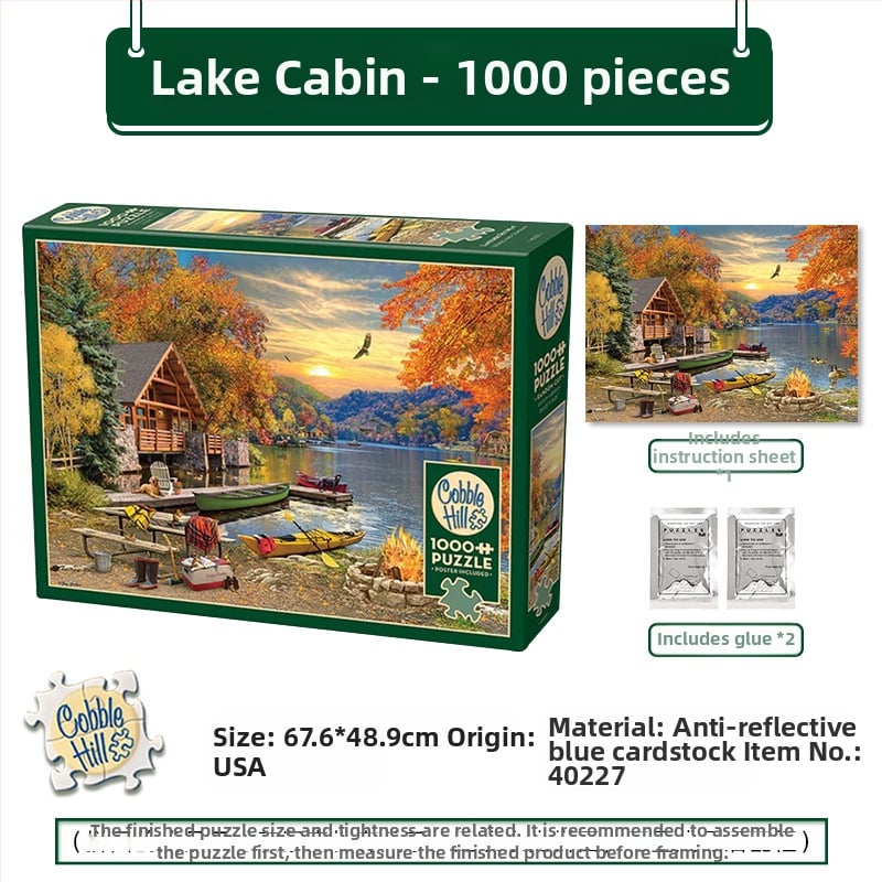 3D puzle — papīra sastāvs, izcelsme ASV, 14+ vecumam, burti ilustrācijas, dēļi