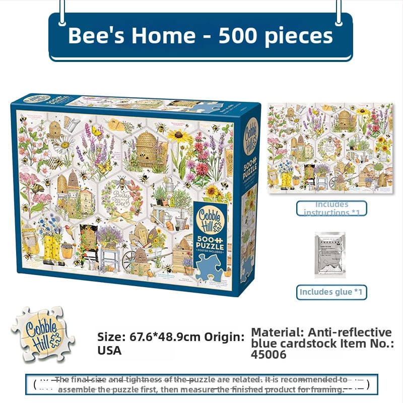 3D puzle — papīra sastāvs, izcelsme ASV, 14+ vecumam, burti ilustrācijas, dēļi