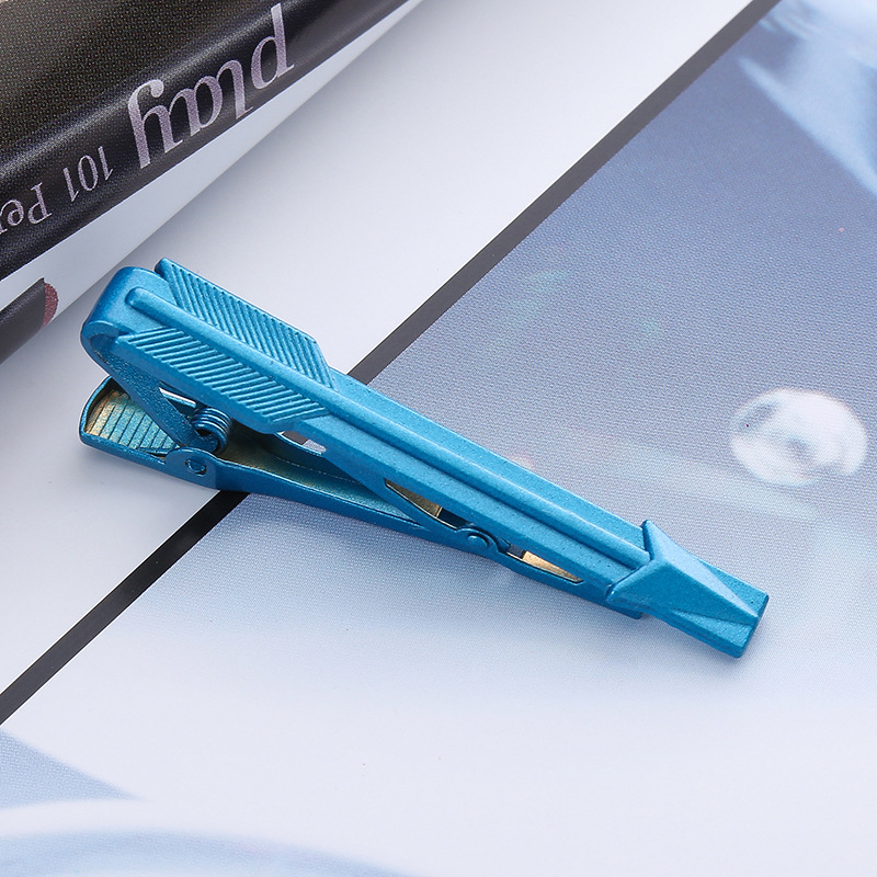 Kakla klips ar lapu ziedu motīvu, universāls, cinka sakausējums, elektroplēšana, plakana galva