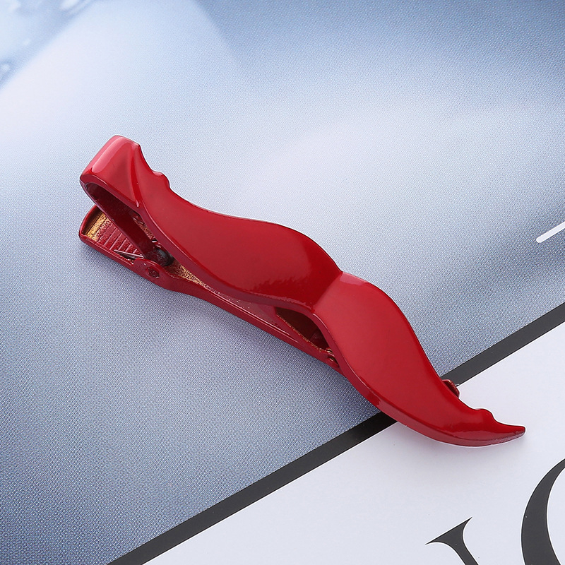 Kakla klips ar lapu ziedu motīvu, universāls, cinka sakausējums, elektroplēšana, plakana galva