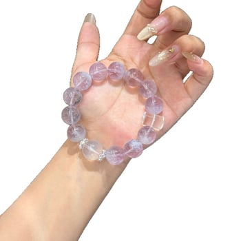 Rokassprādze ar elastīgu auklu, bez sānu akmeņiem, ķīniešu stils, 2025. gada vasaras izlaidums