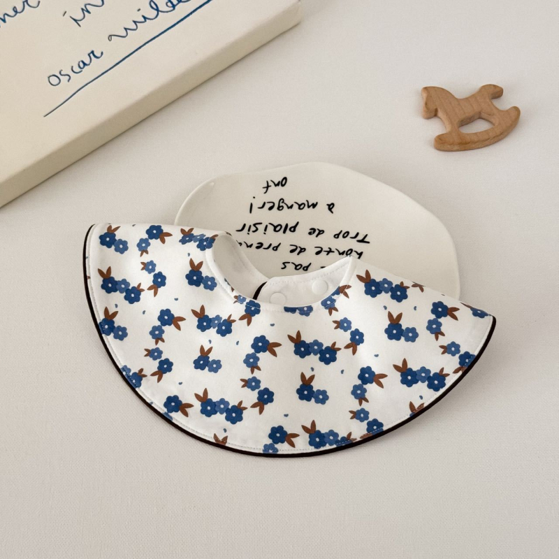 Kūdikio seilinukas iš medvilnės, atsparus vandeniui, dryžių raštas, 0–3 metų vaikams, unisex