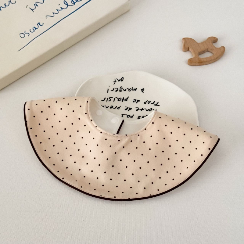 Kūdikio seilinukas iš medvilnės, atsparus vandeniui, dryžių raštas, 0–3 metų vaikams, unisex