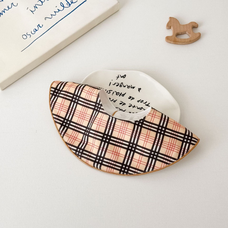 Kūdikio seilinukas iš medvilnės, atsparus vandeniui, dryžių raštas, 0–3 metų vaikams, unisex